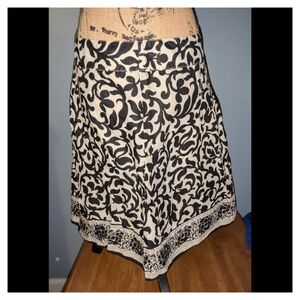 Ann Taylor Petite Lined Flare Skirt size 10P